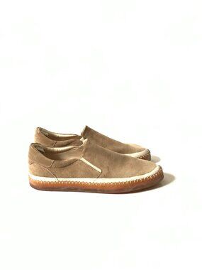 Officine Creative Key Slip On Sneakers Trainers Shoes Mens 42 9 Tan Beige Suede